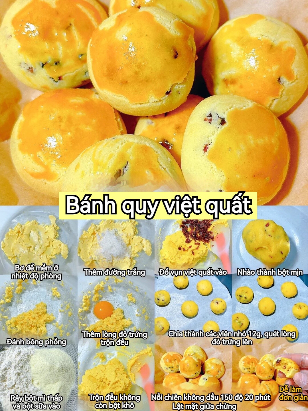 Tổng hợp 12 cách làm bánh ngon tuyệt