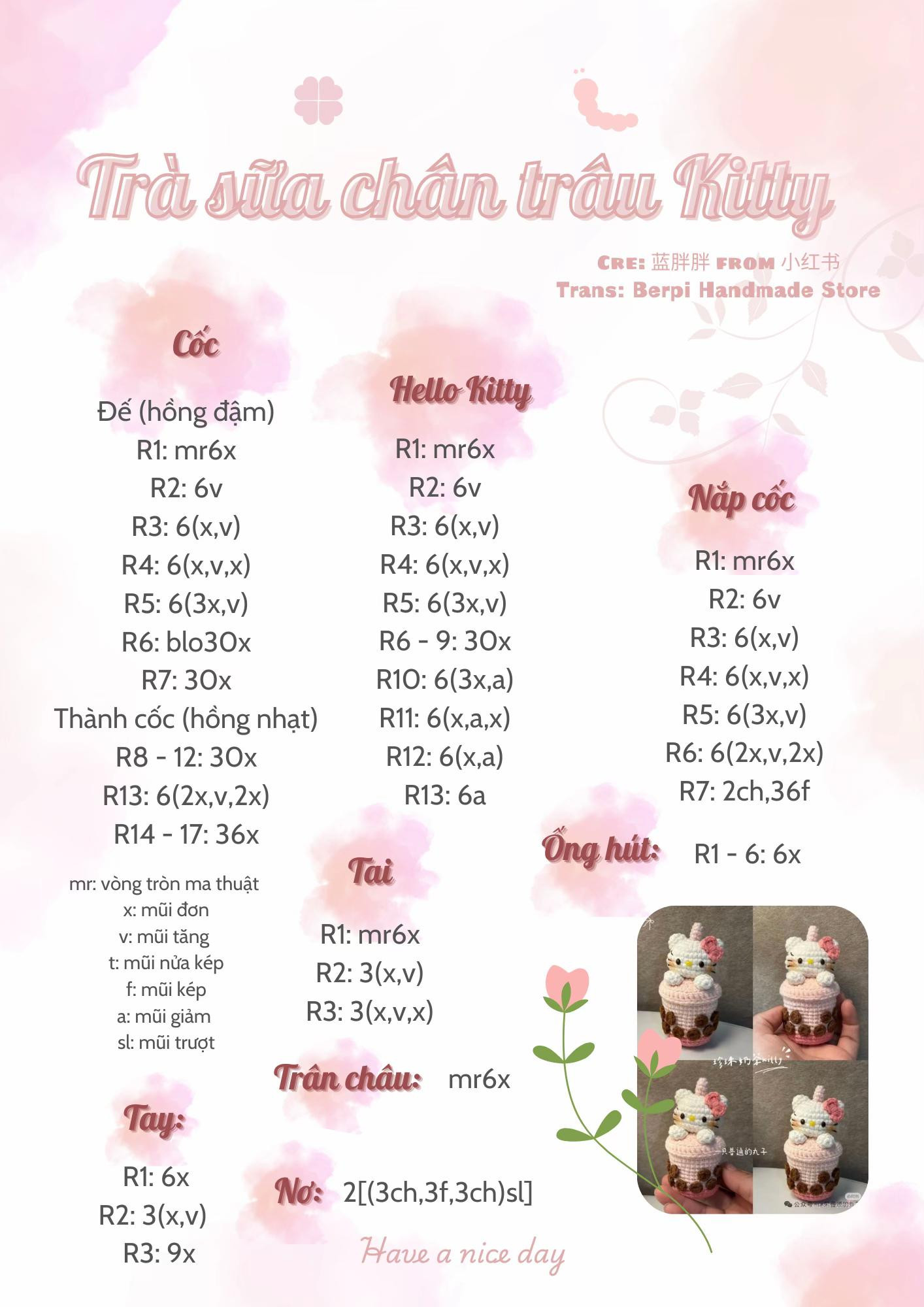 Trà sữa chân trâu Kitty