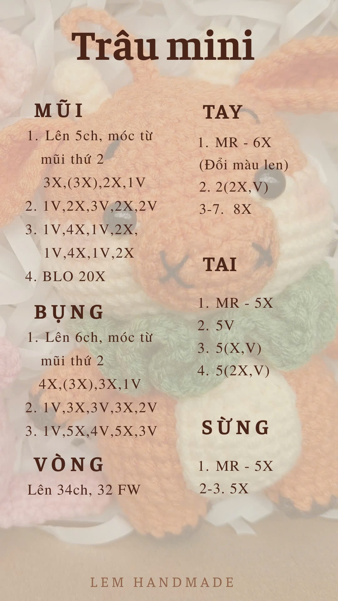 trâu mini Thú mini quà tặng