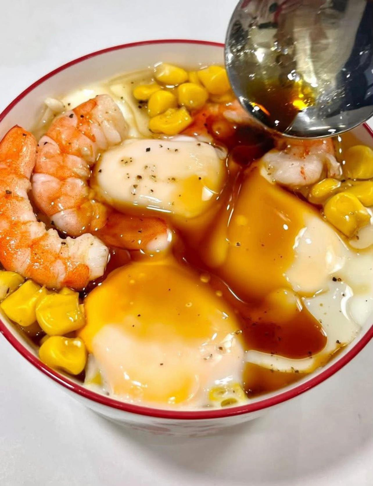 🍳 TRỨNG HẤP TÔM NẤM BẮP 🦐🥬🌽