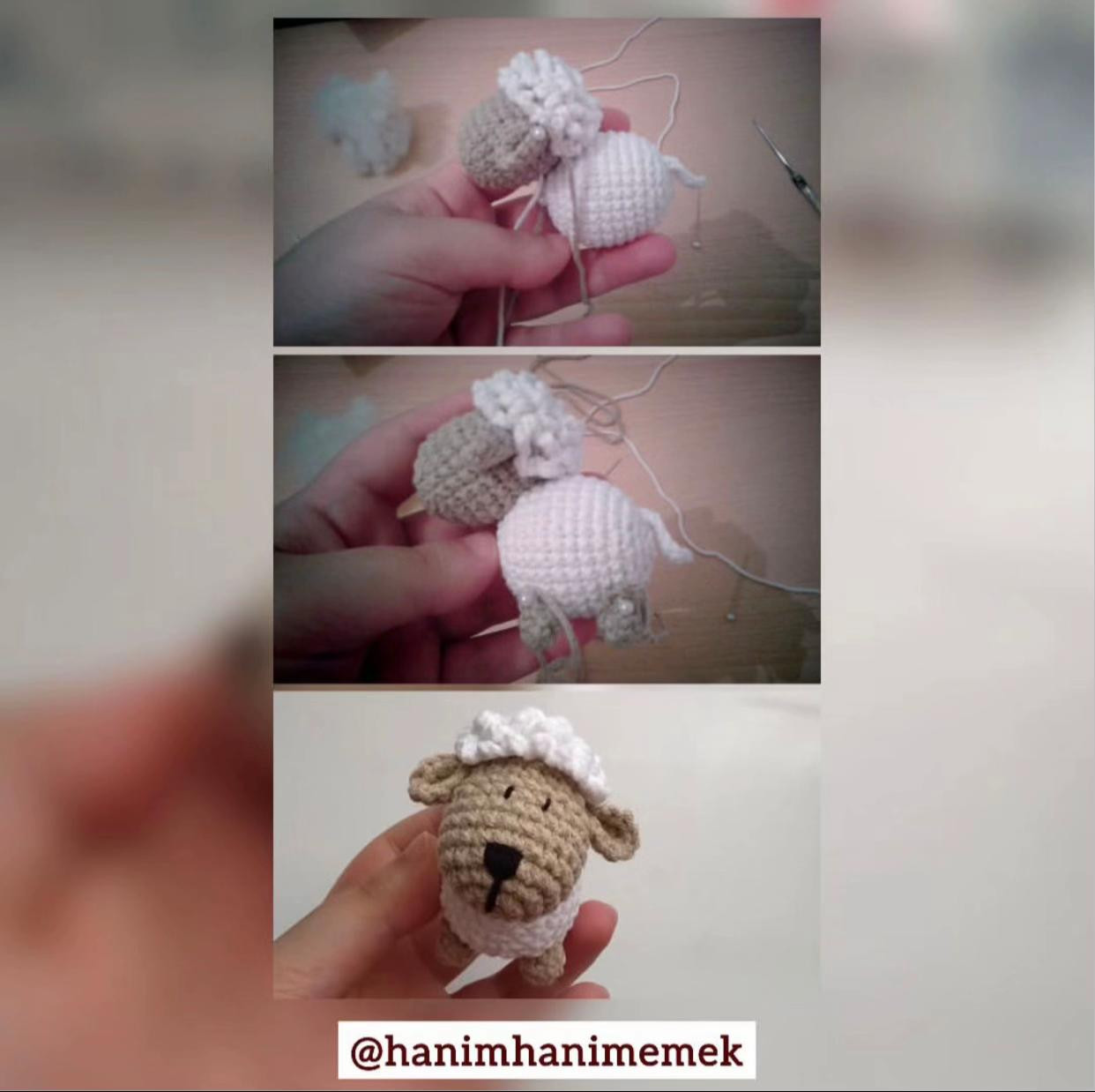 Ücretsiz Amigurumi Koyun Tarifi - Kolay ve Eğlenceli Örgü Modeli