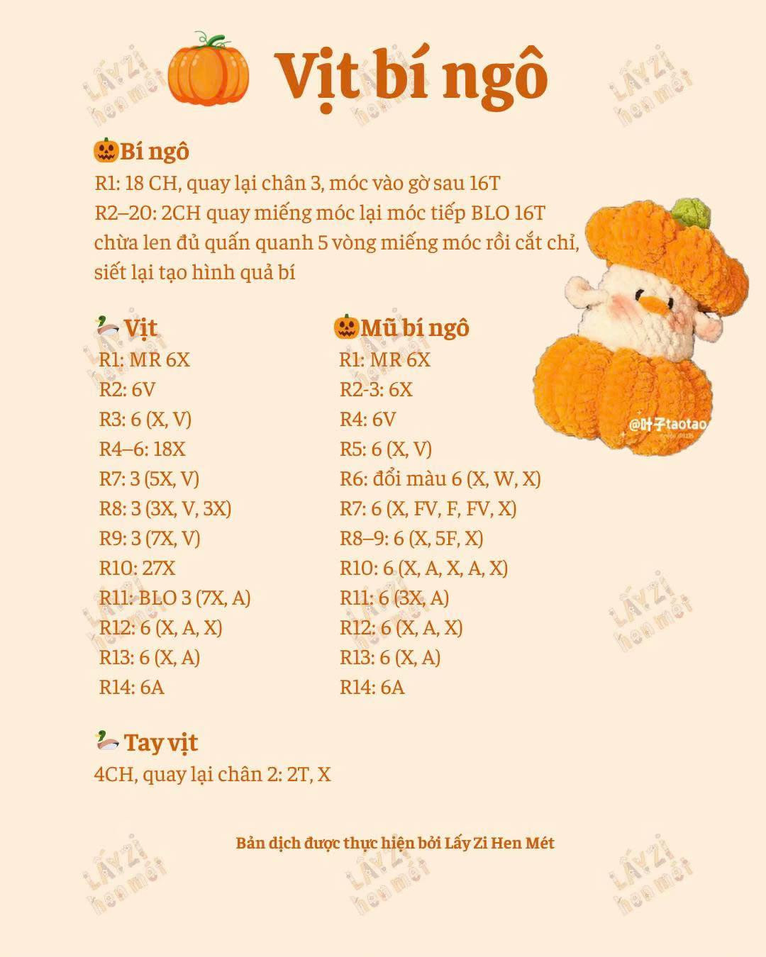 vịt bí ngô