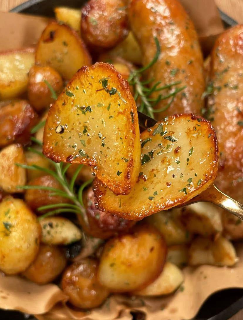 🥔 Xúc xích nướng khoai tây nấm thơm lừng 🧄🌭