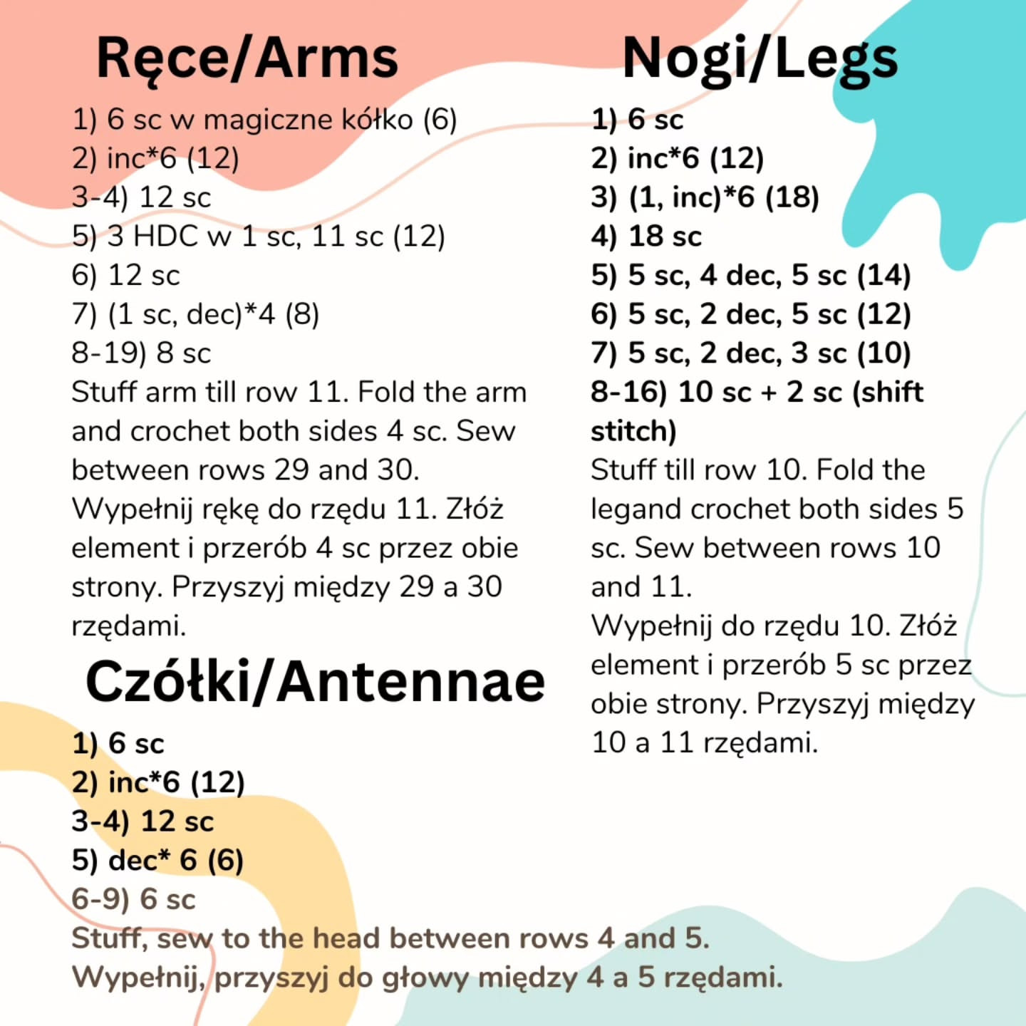 Adorable Amigurumi Bee and Rattle Crochet Pattern for Kids