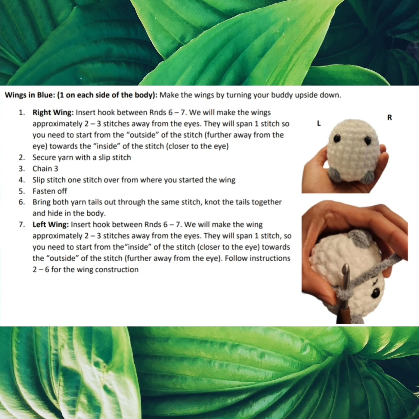 Adorable Blue Jay Crochet Pattern - No Sewing Required