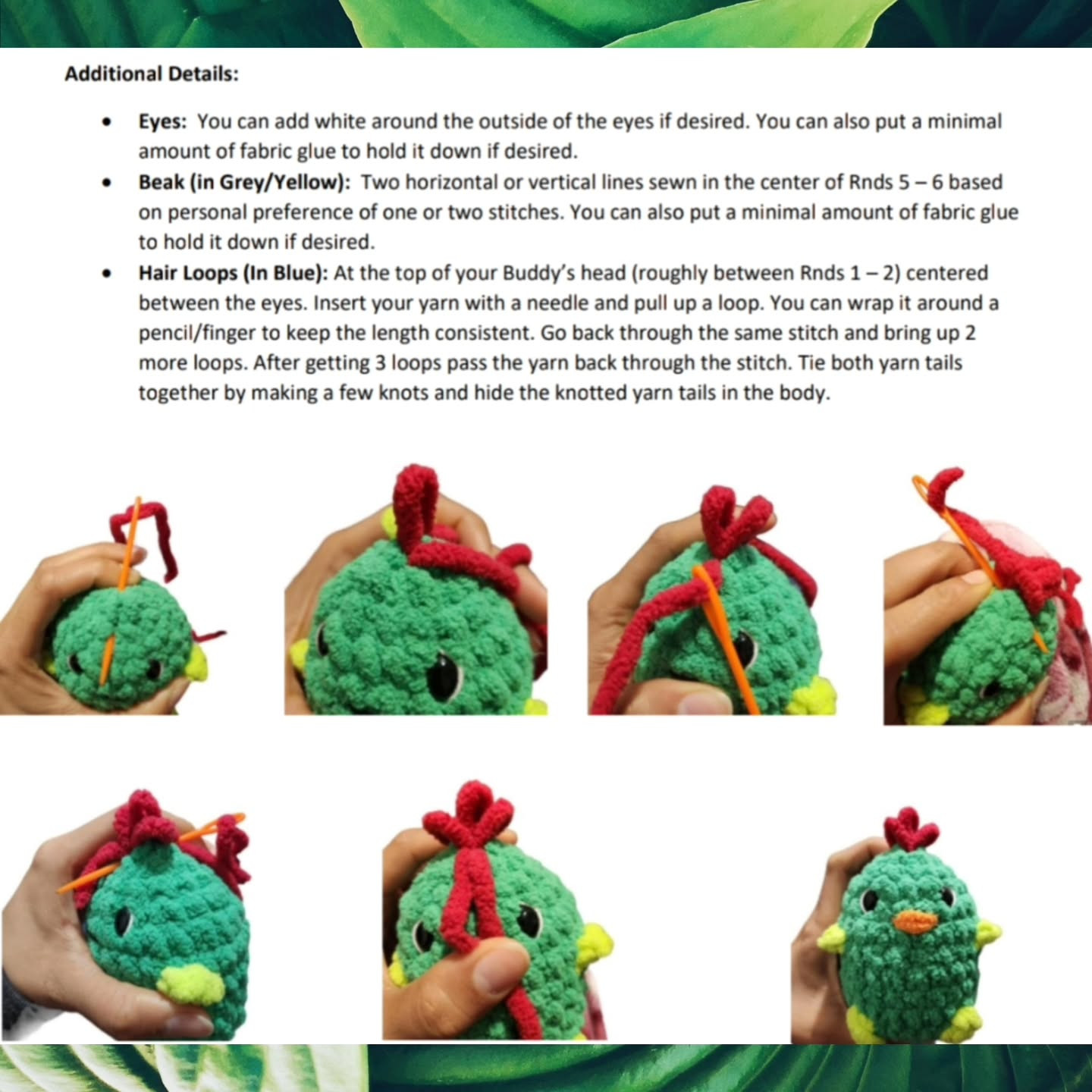 Adorable Blue Jay Crochet Pattern - No Sewing Required