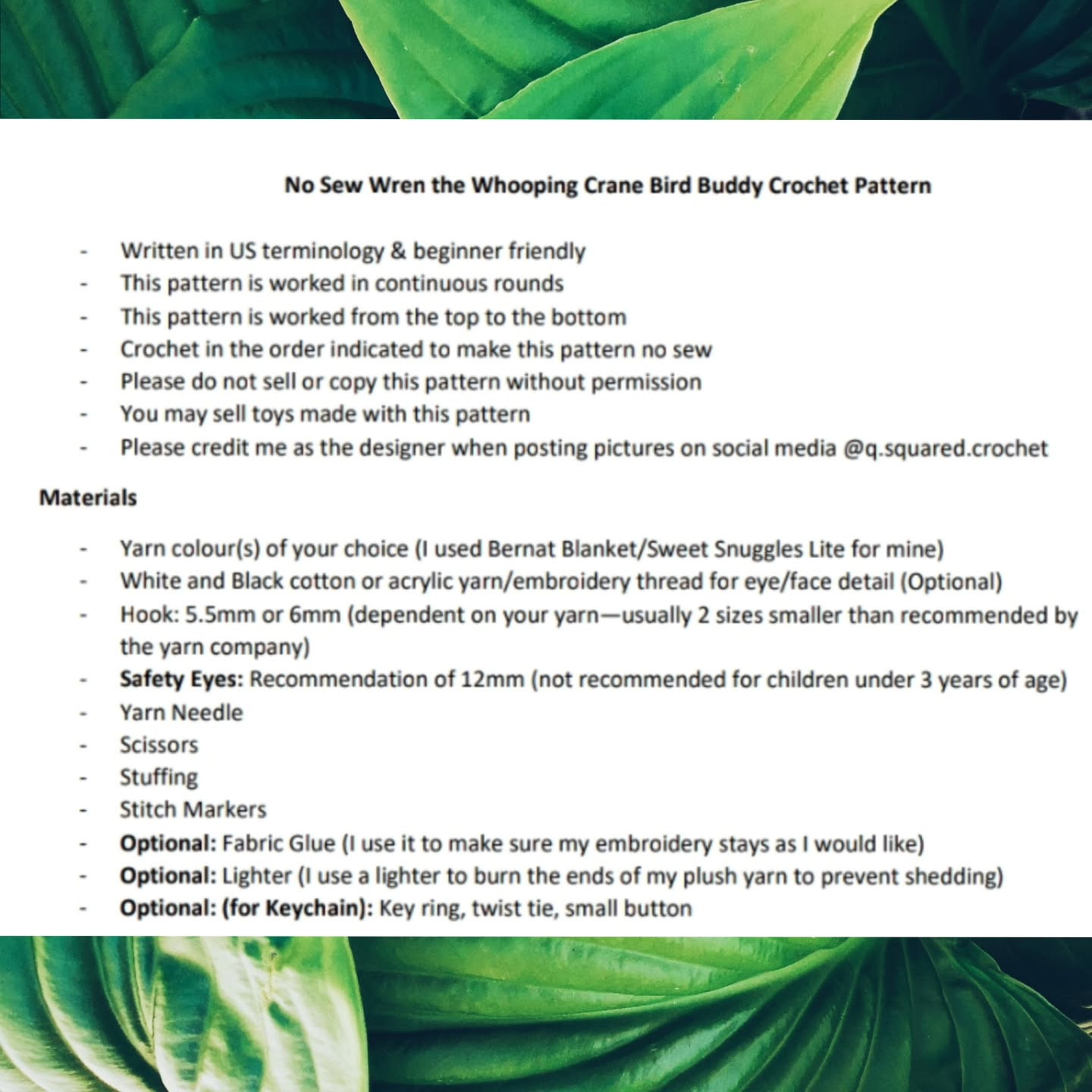 Adorable Crane Bird Crochet Pattern for Craft Lovers