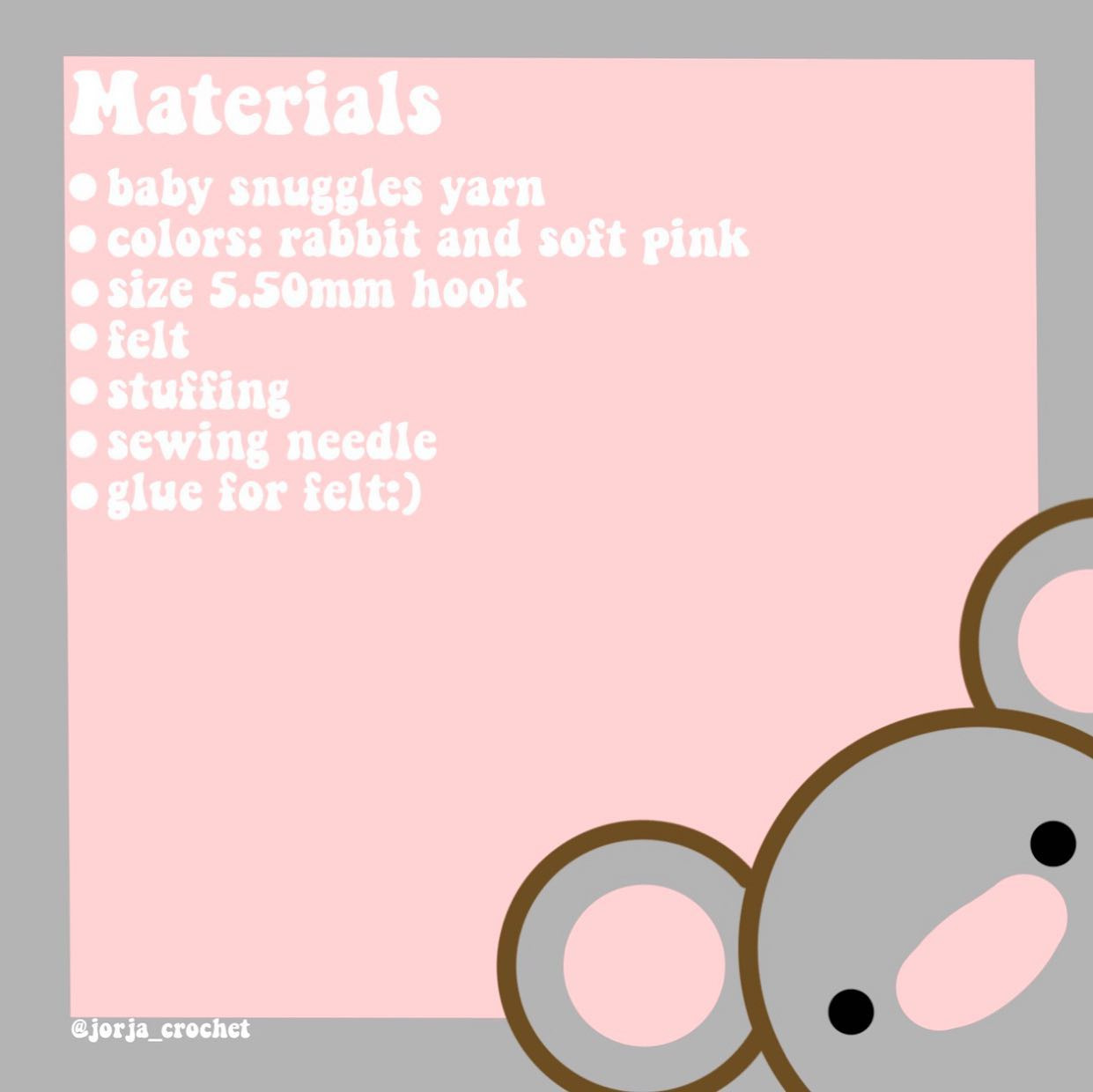 Adorable Crochet Bear and Koala Free Pattern