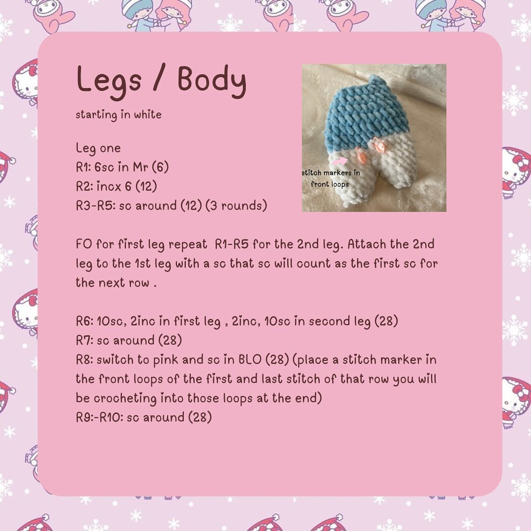 Adorable Crochet Bunny Amigurumi Free Pattern for Beginners