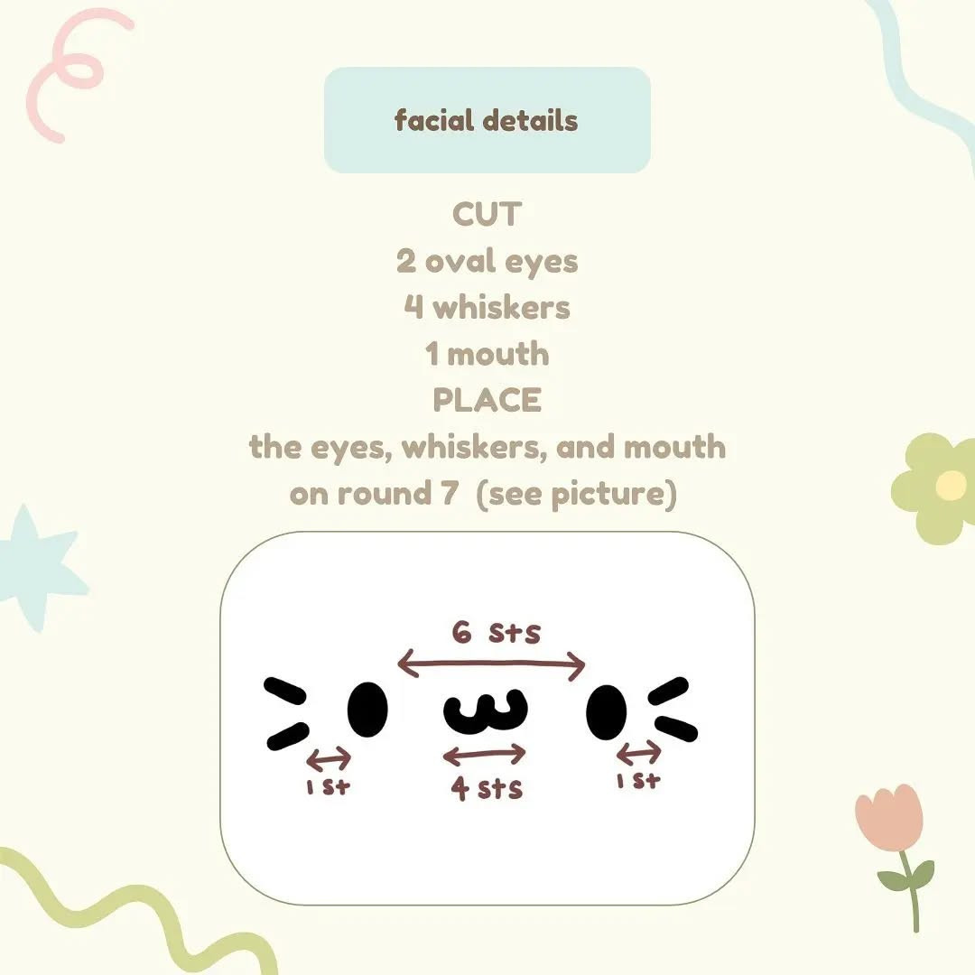 Adorable Crochet Cat Plushie Free Pattern Available Here