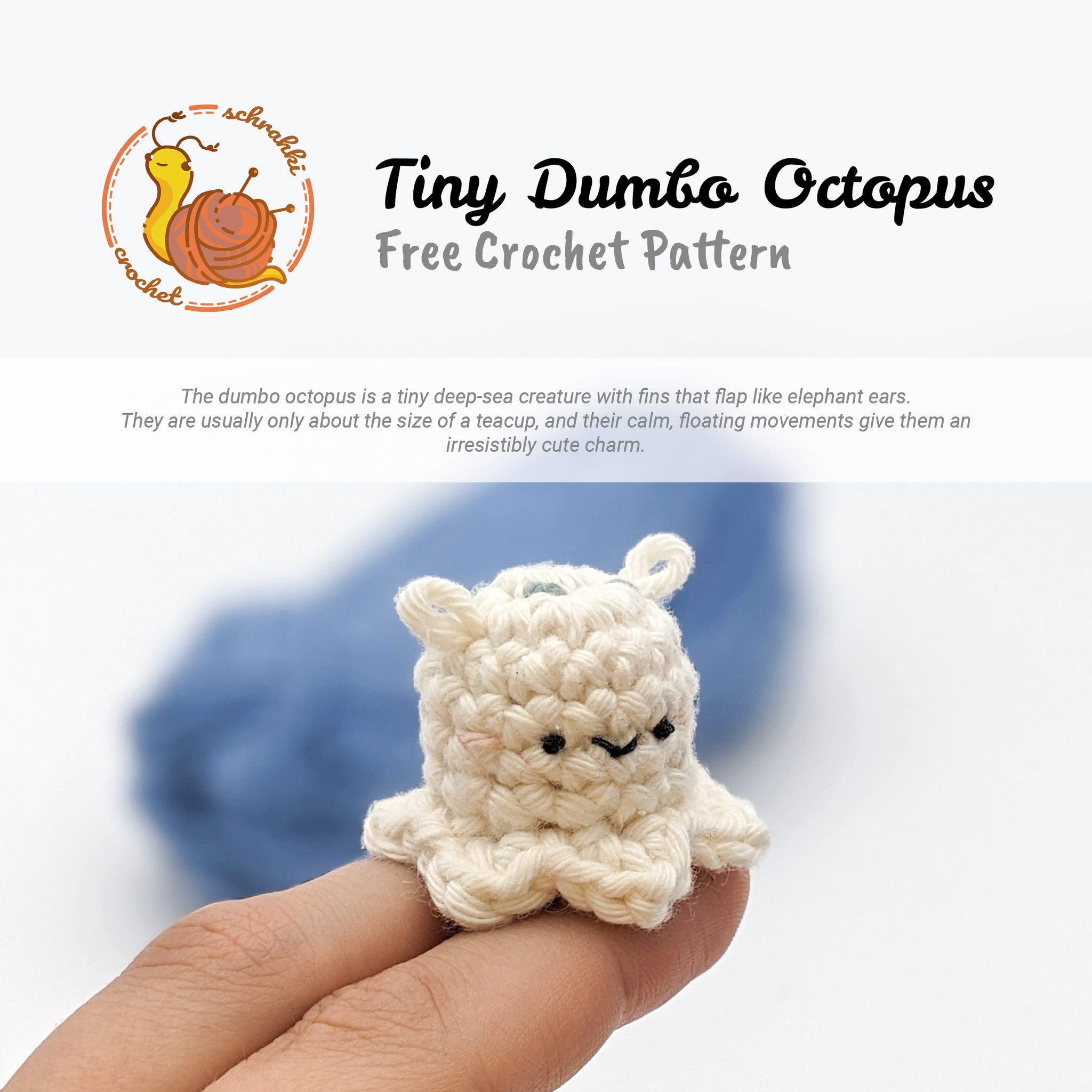 Adorable Crochet Mini Monster with Simple Pattern