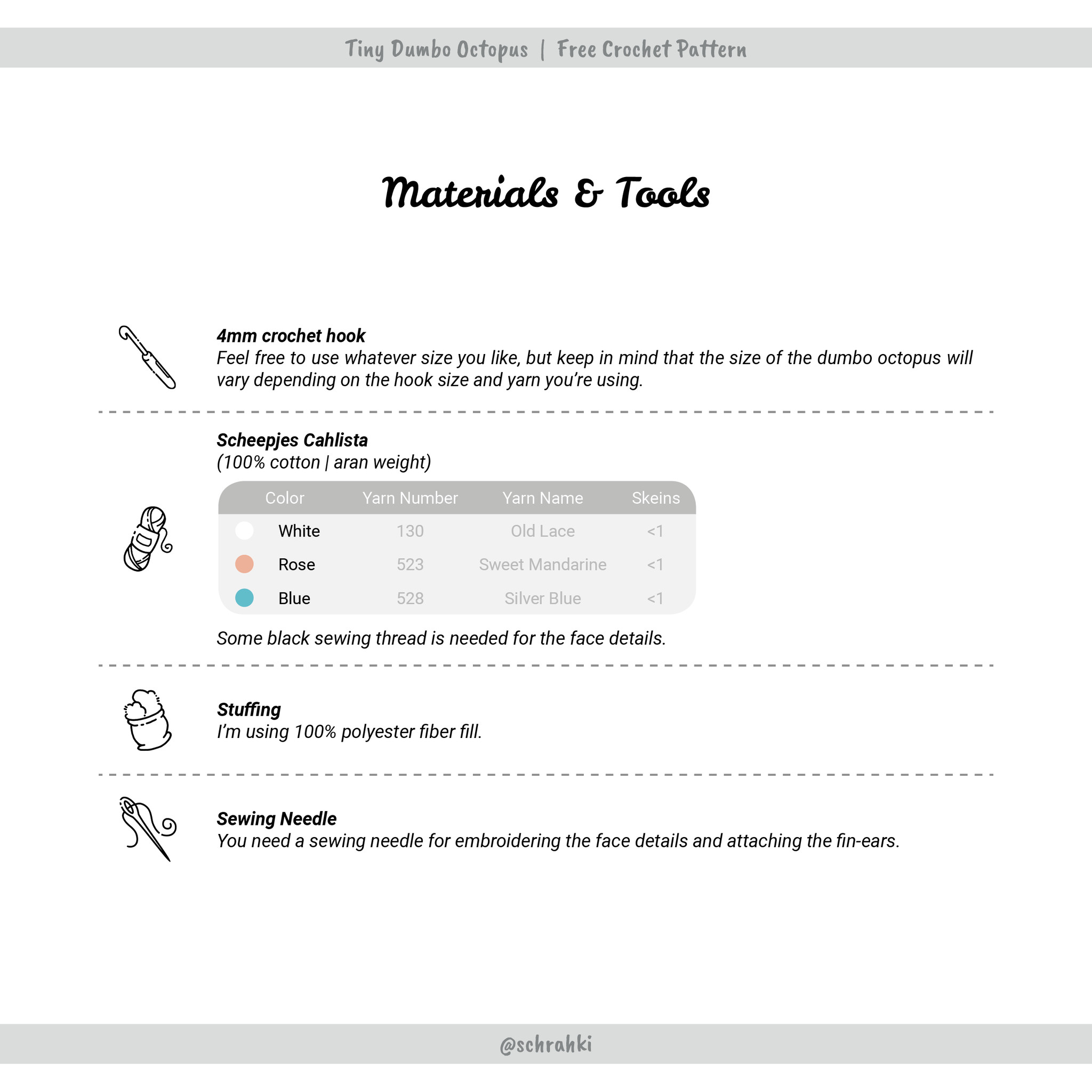 Adorable Crochet Mini Monster with Simple Pattern