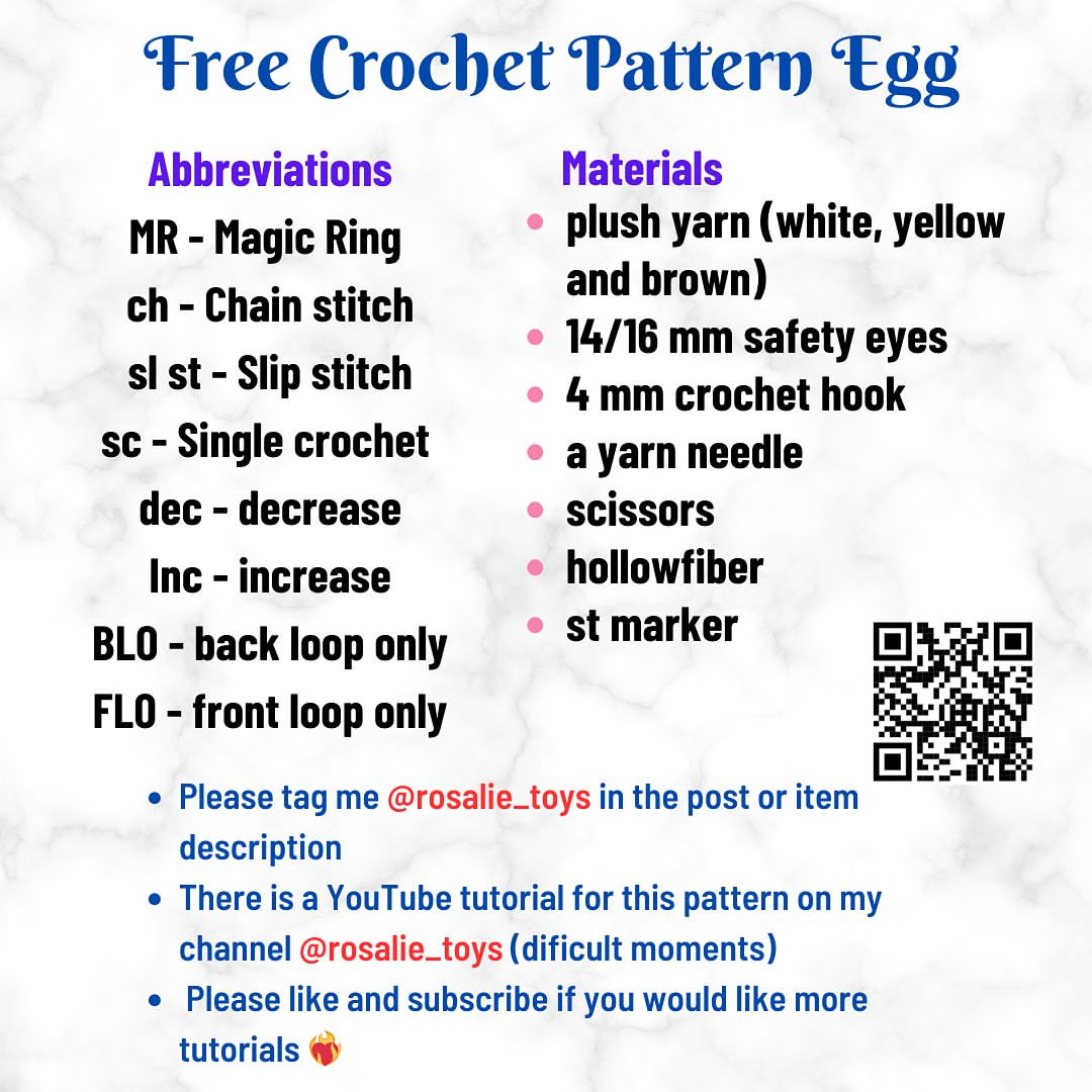 Adorable Crochet Plushies Free Pattern for Beginners