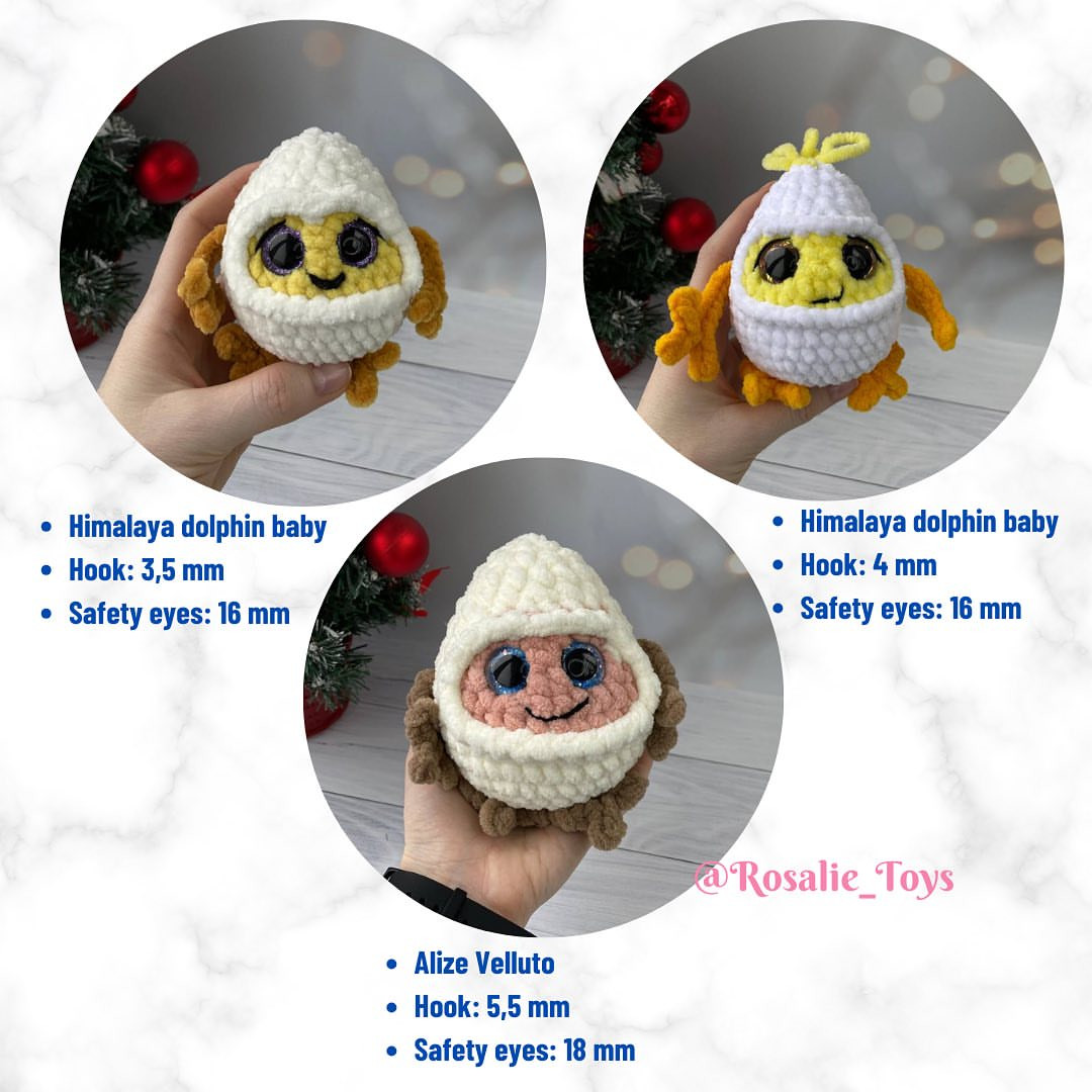 Adorable Crochet Plushies Free Pattern for Beginners