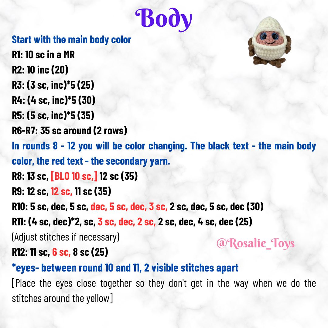 Adorable Crochet Plushies Free Pattern for Beginners