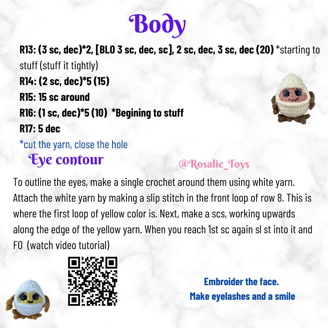 Adorable Crochet Plushies Free Pattern for Beginners