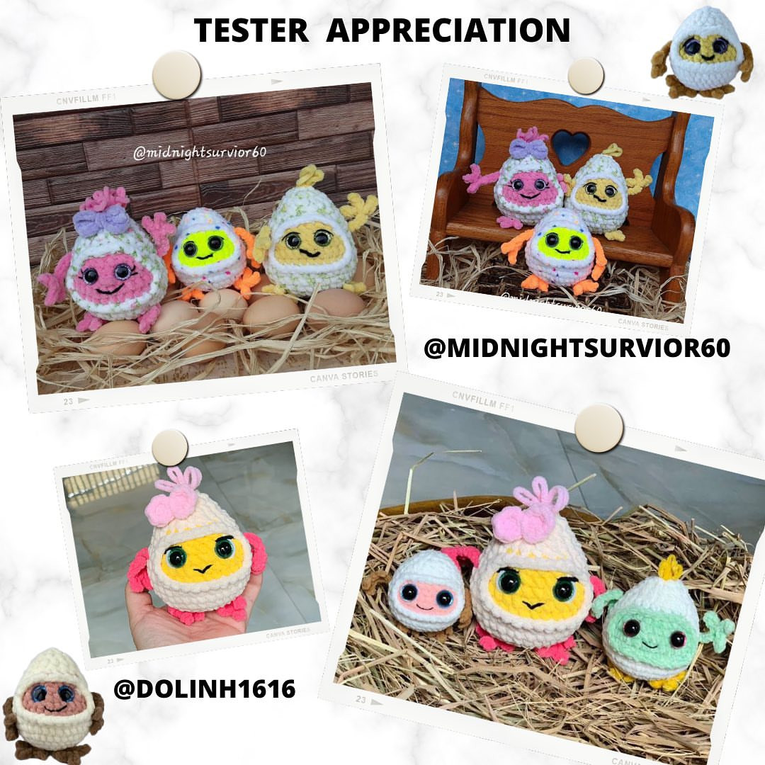 Adorable Crochet Plushies Free Pattern for Beginners