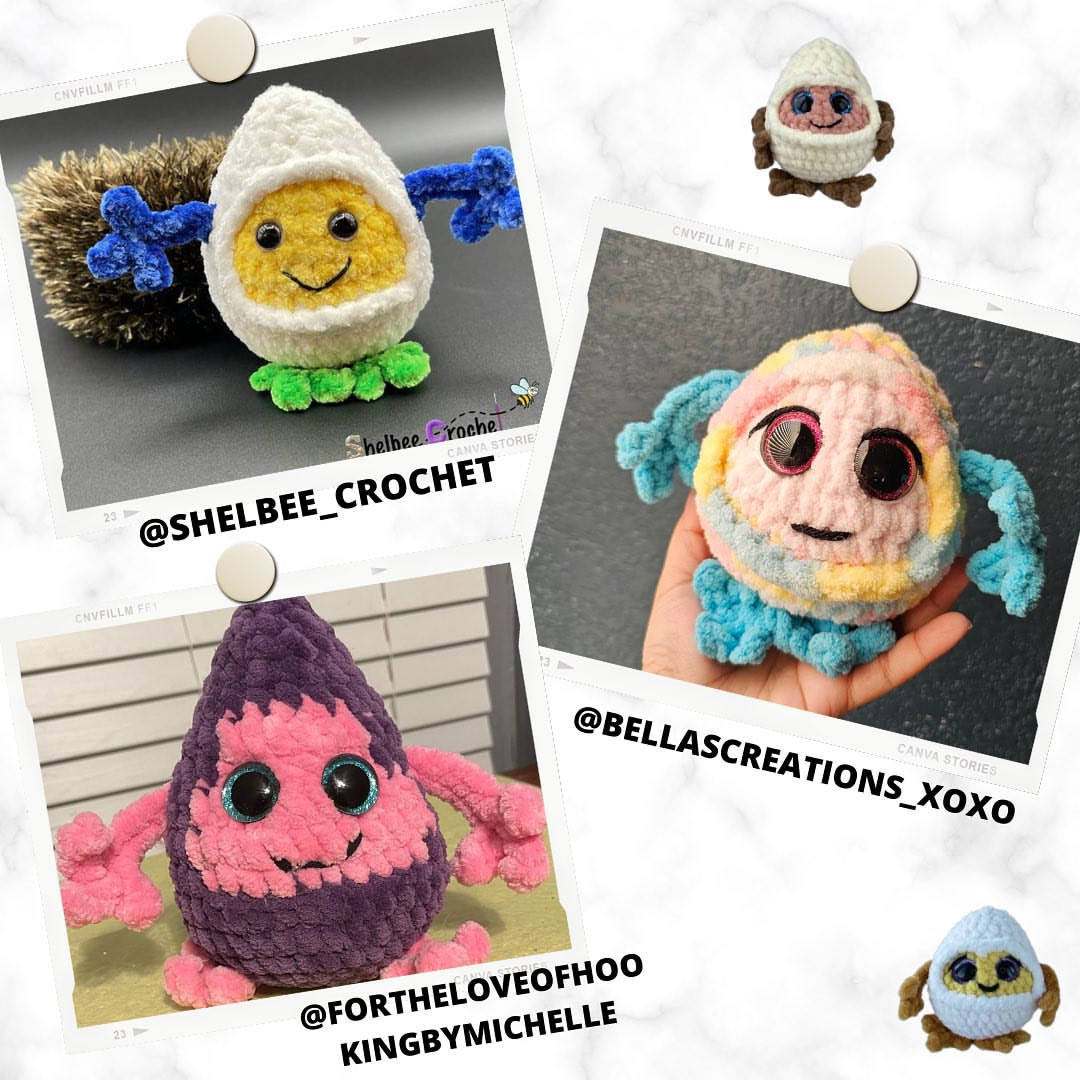 Adorable Crochet Plushies Free Pattern for Beginners