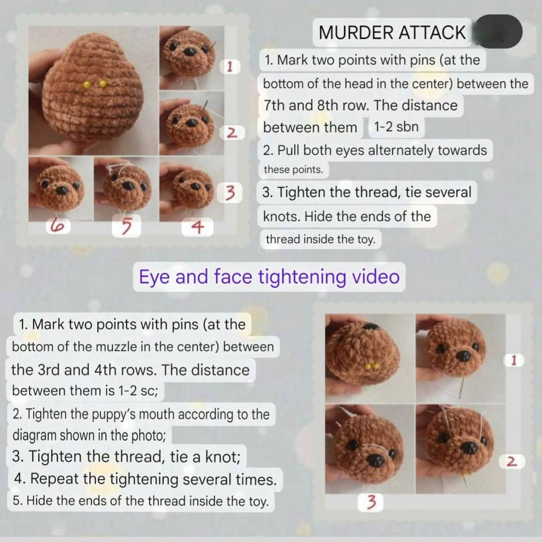 Adorable Crochet Puppy Pattern for Beginners