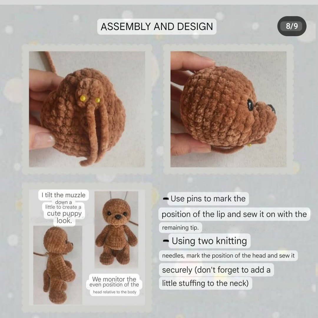 Adorable Crochet Puppy Pattern for Beginners