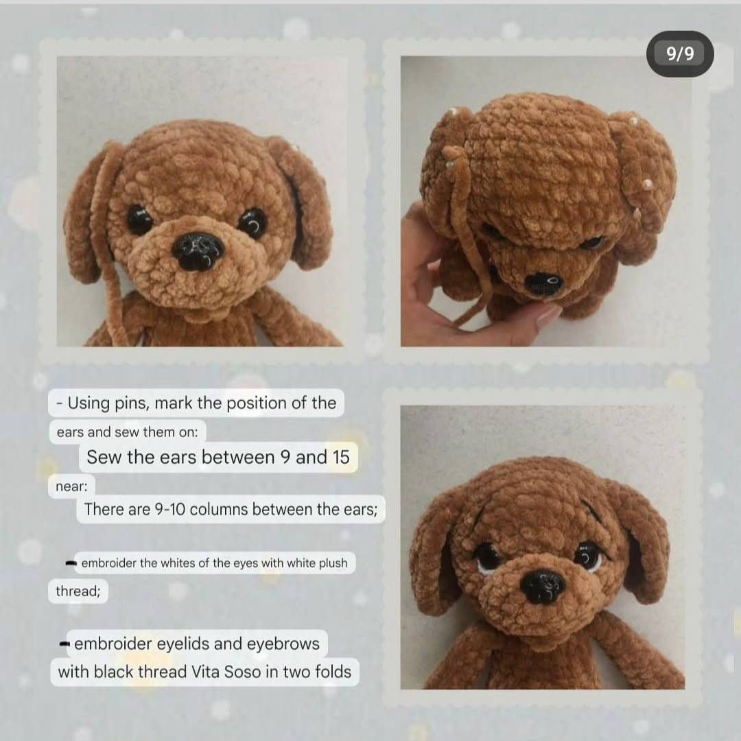 Adorable Crochet Puppy Pattern for Beginners