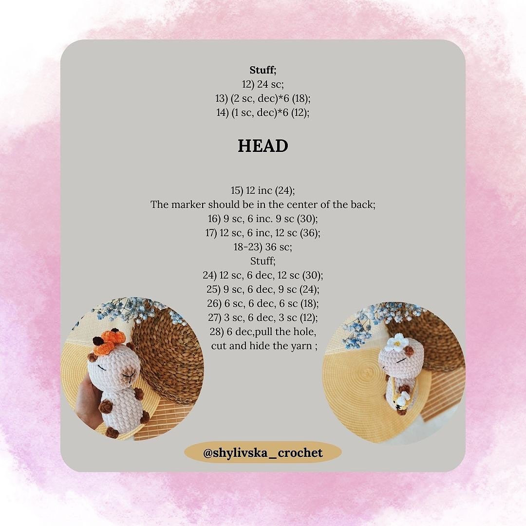 Adorable Crochet Sheep with Floral Hat Free Pattern