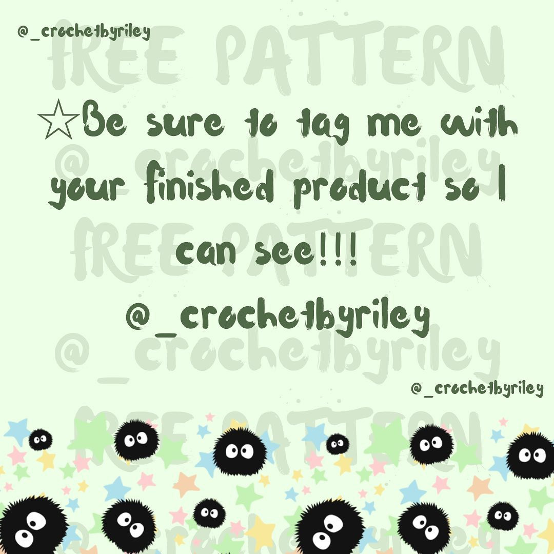 Adorable Crochet Soot Sprite AirPods Pouch Pattern