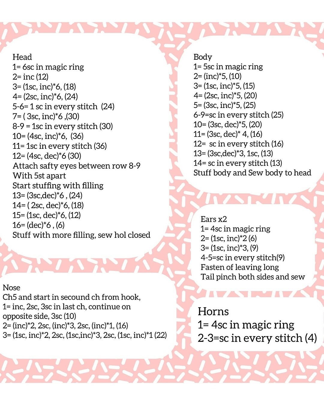 Adorable Hiland Cow Crochet Pattern for Free Download