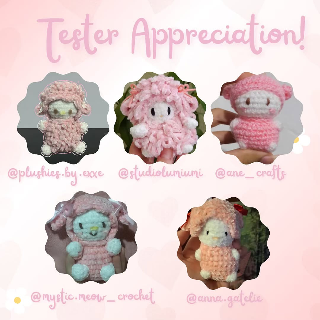 Adorable Pink Sheep Crochet Pattern for Beginners