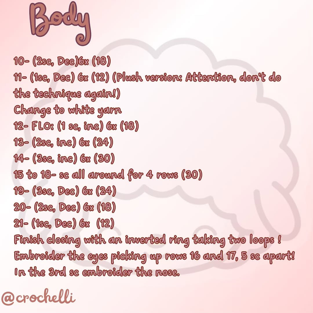 Adorable Pink Sheep Crochet Pattern for Beginners