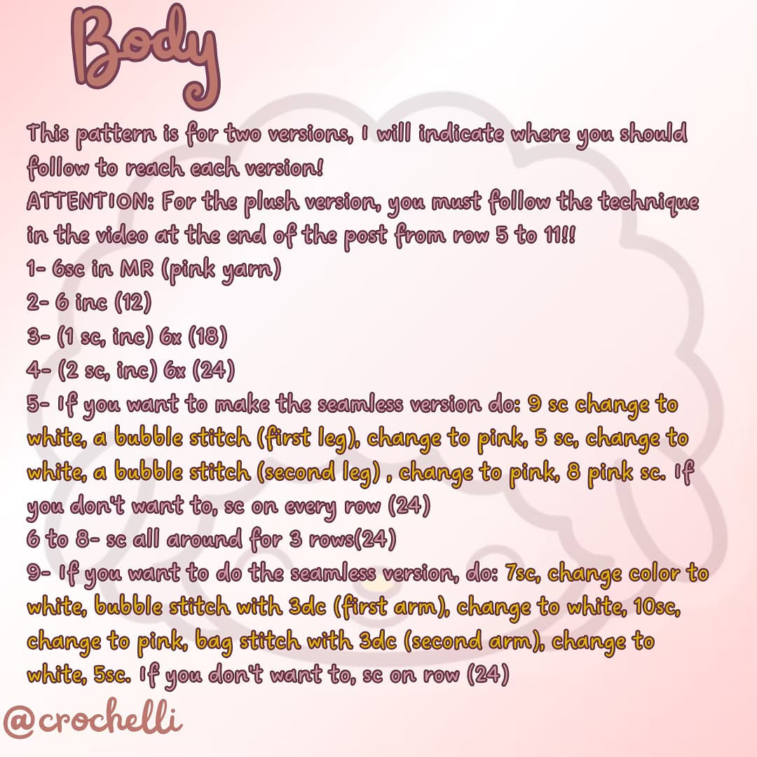 Adorable Pink Sheep Crochet Pattern for Beginners