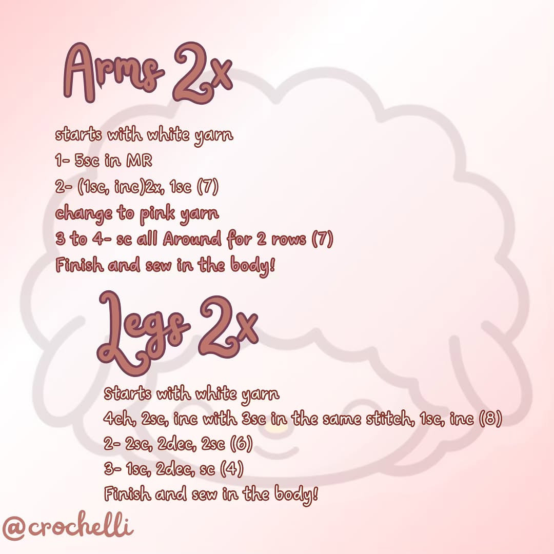 Adorable Pink Sheep Crochet Pattern for Beginners