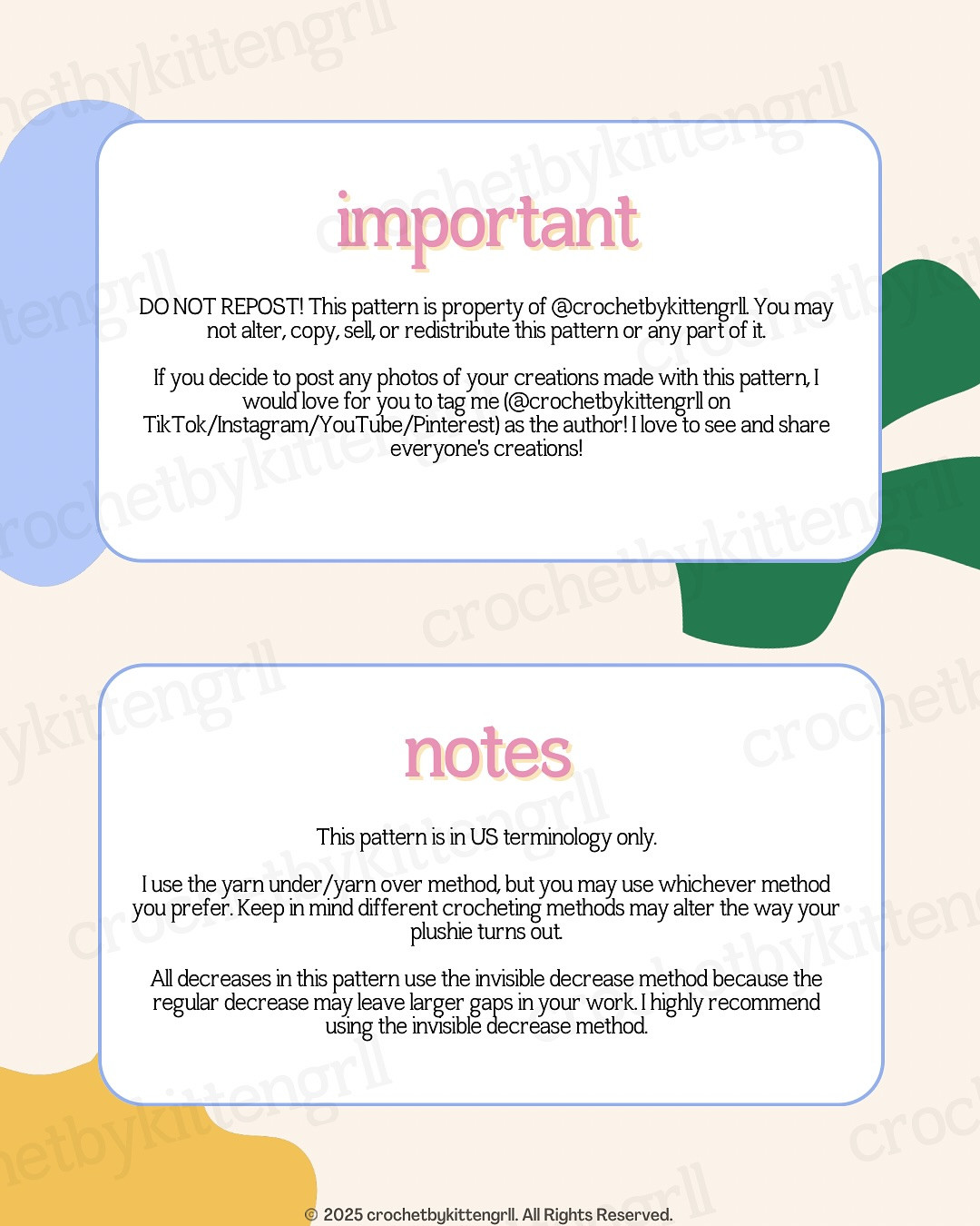 Adorable Pochacco Crochet Pattern for Beginners Free Download