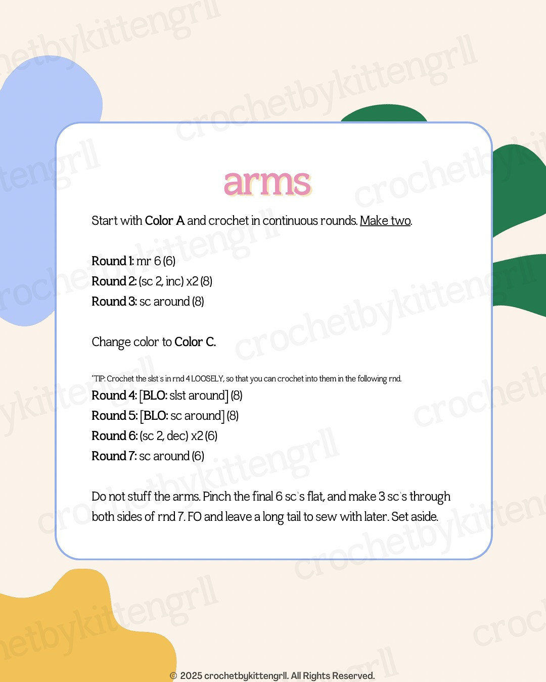 Adorable Pochacco Crochet Pattern for Beginners Free Download