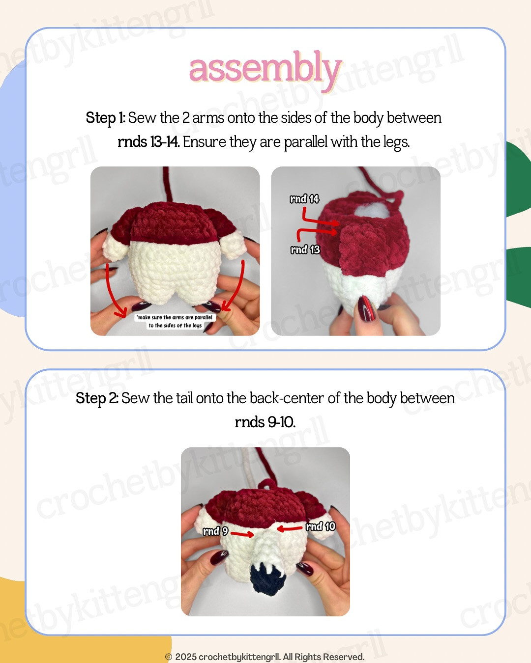 Adorable Pochacco Crochet Pattern for Beginners Free Download