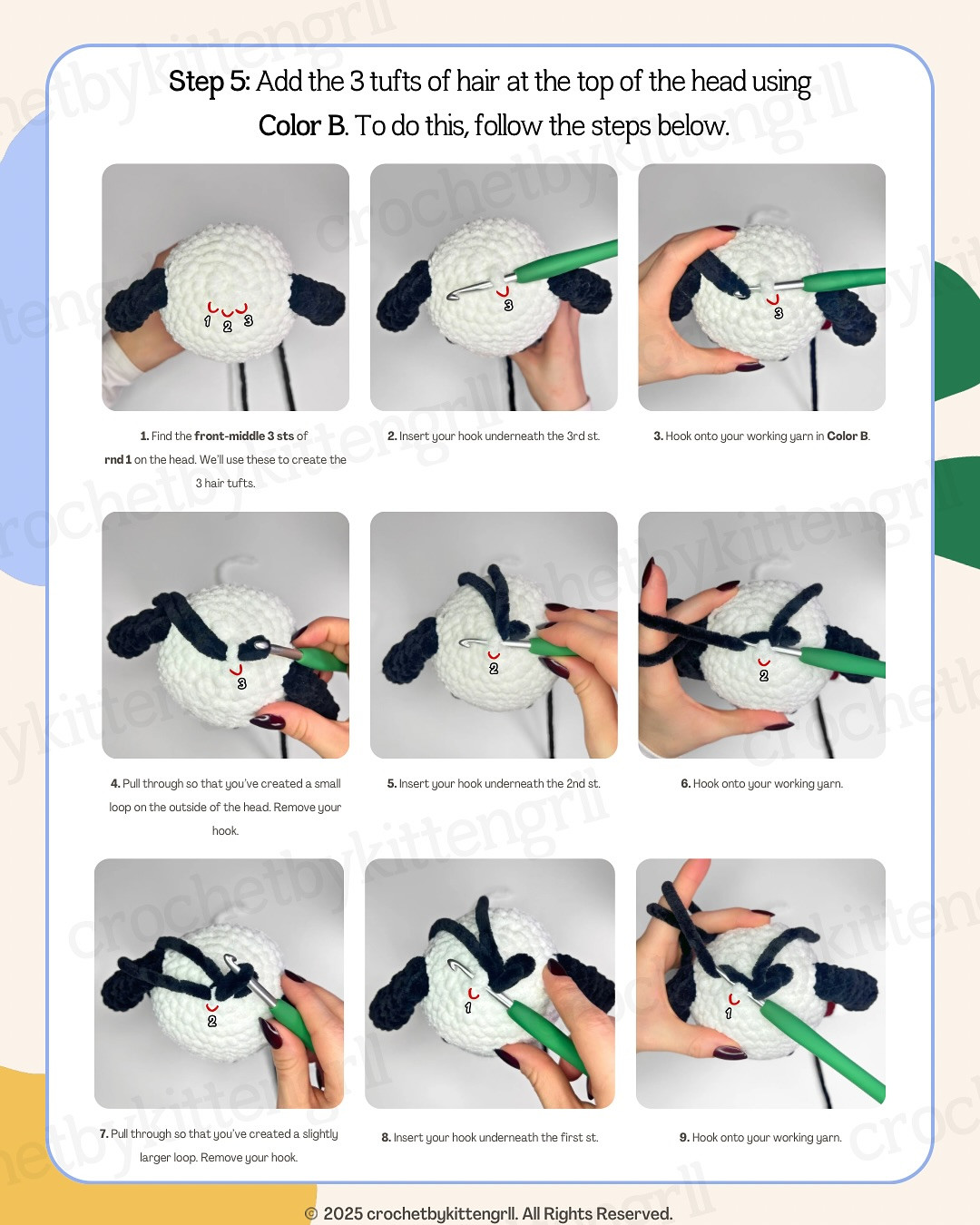 Adorable Pochacco Crochet Pattern for Beginners Free Download