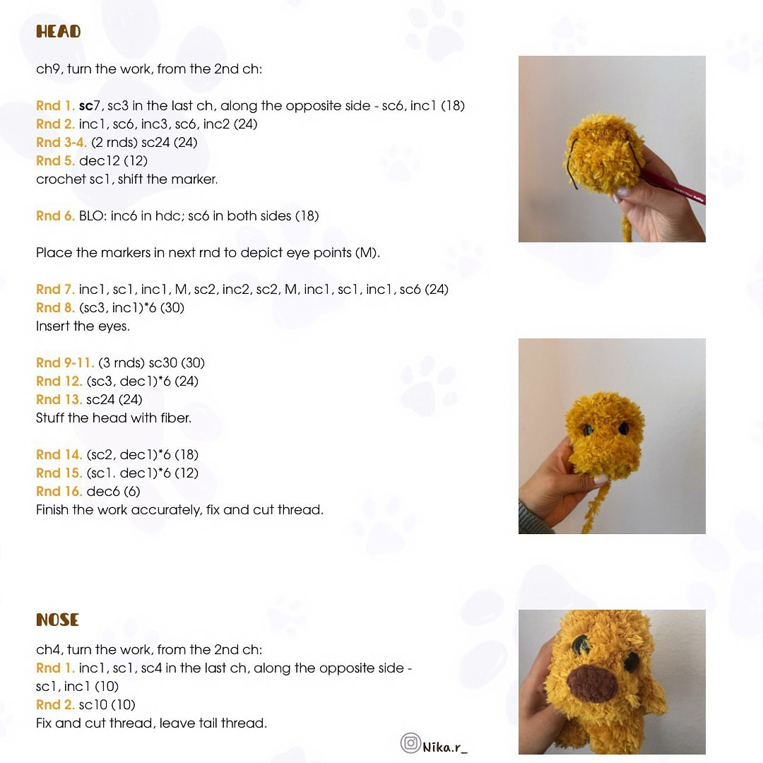 Adorable Puppy Crochet Pattern for Beginners