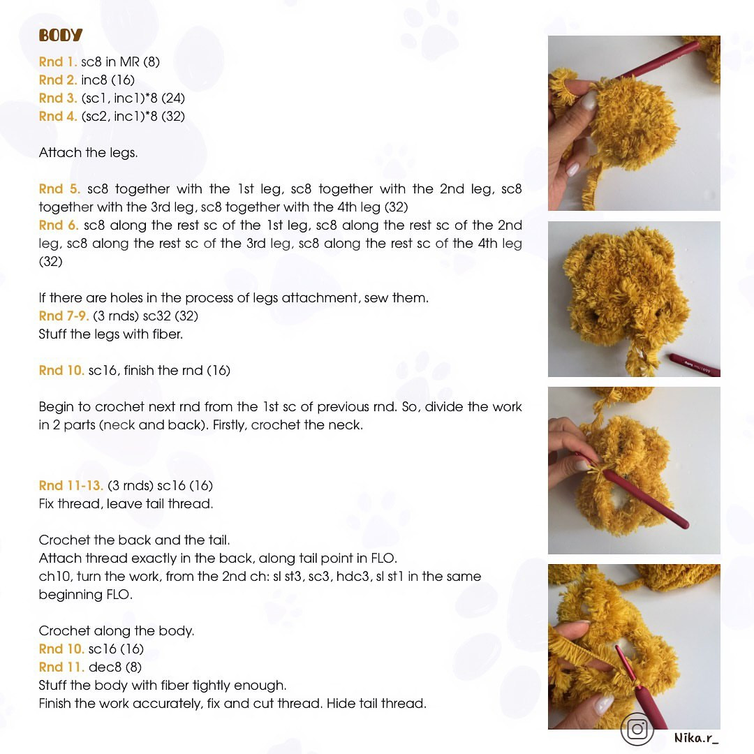 Adorable Puppy Crochet Pattern for Beginners