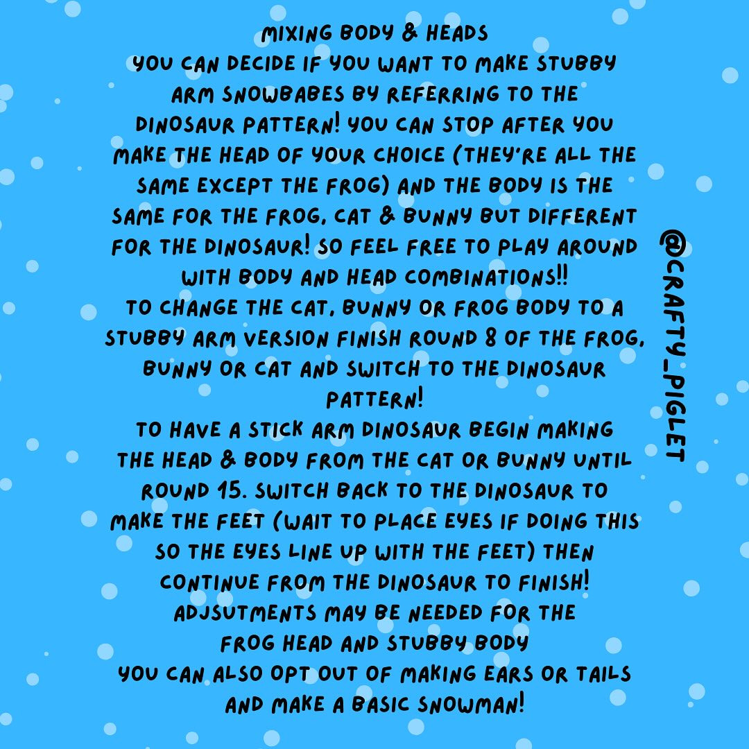 Adorable Snow Babies Crochet Pattern for Winter Fun