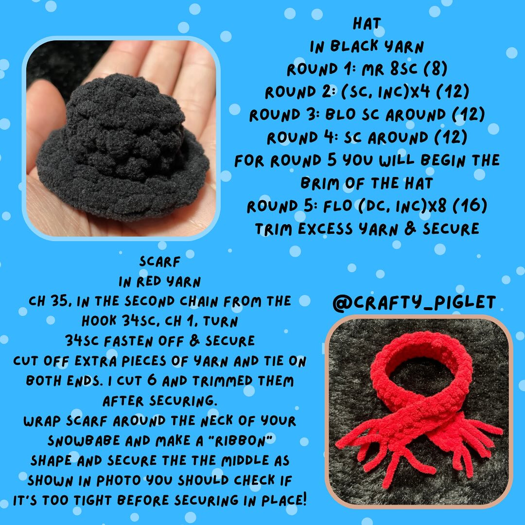 Adorable Snow Babies Crochet Pattern for Winter Fun