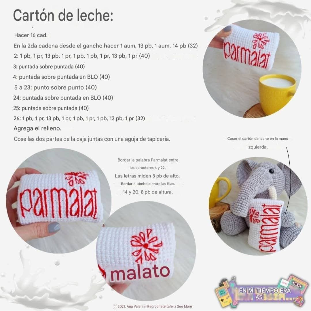 Amigurumi Crochet Doll with Rainbow Background and Basket