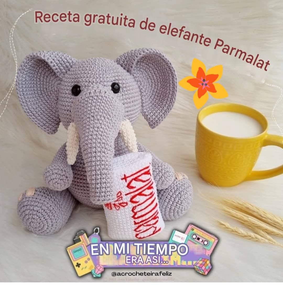 Amigurumi Crochet Doll with Rainbow Background and Basket