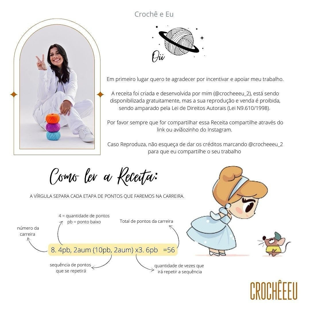 Amigurumi Crochet Pattern: Cinderella's Cute Animal Friends