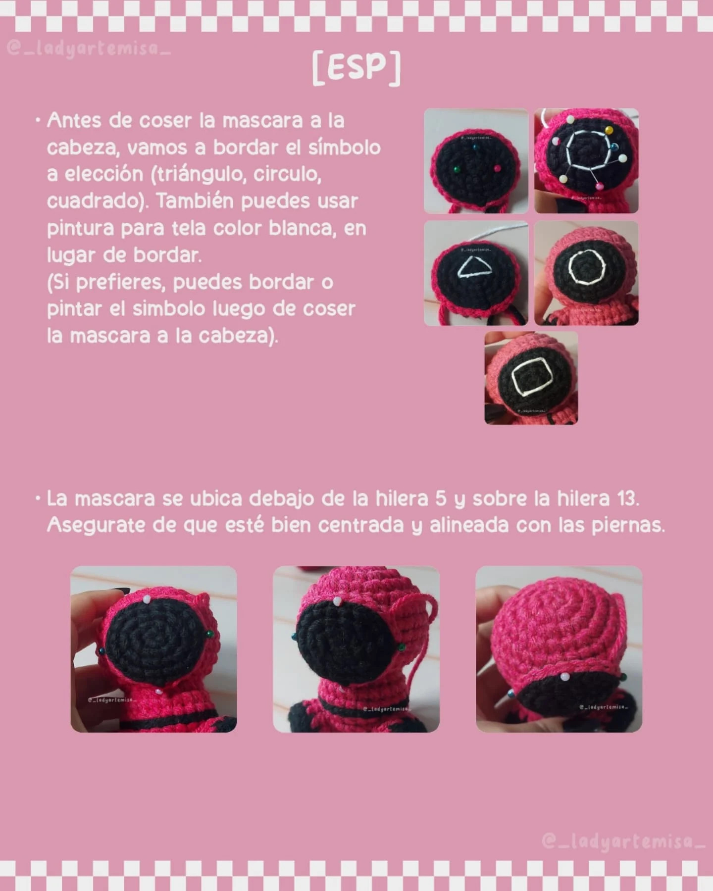 Amigurumi muñecos inspirados en serie popular, patrón gratuito disponible.