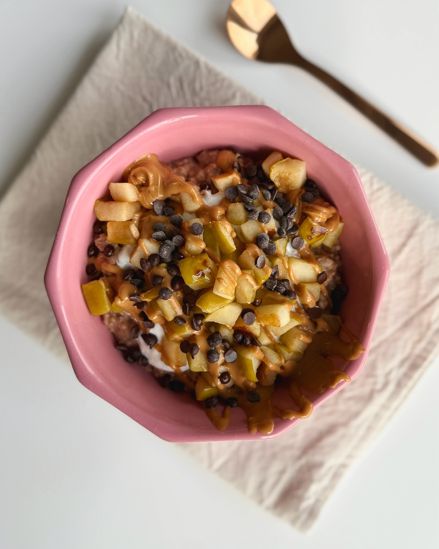 Autumn Apple Chocolate Oatmeal Delight