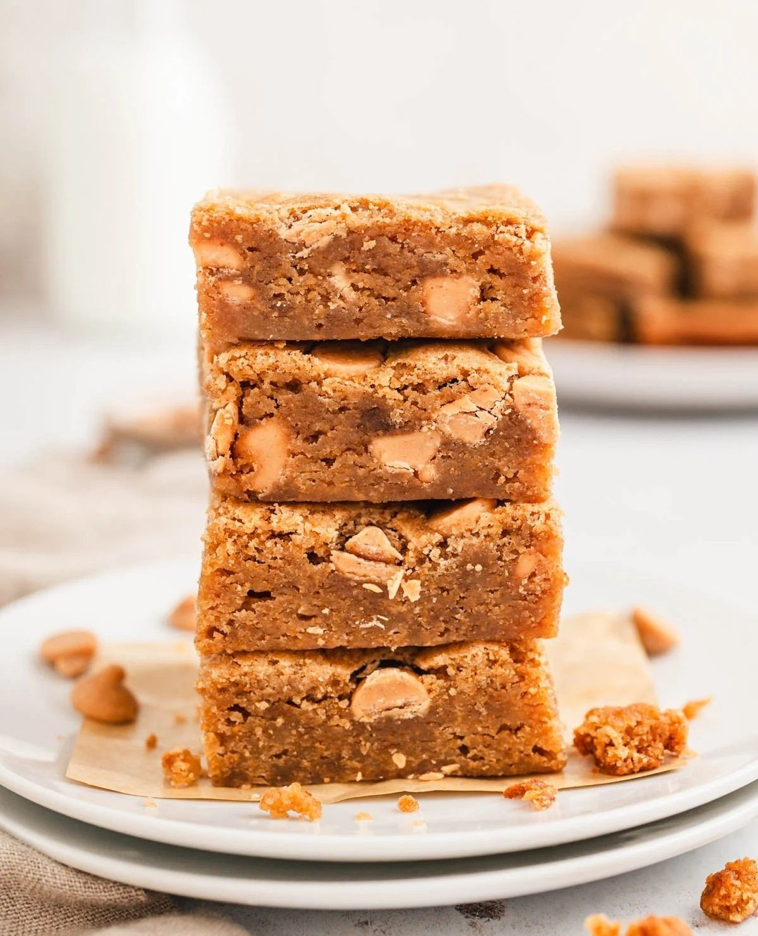 Buttery Bliss Blondies with Crunchy Mix-ins