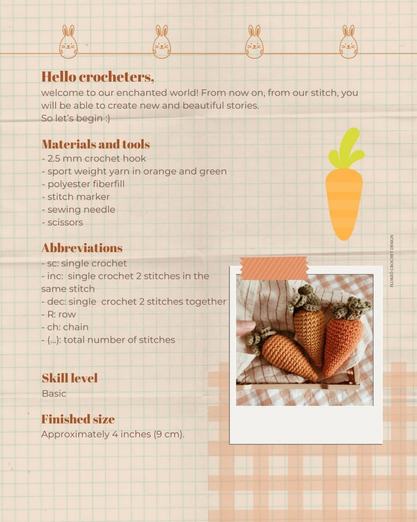 Cenourinha de Crochê: Receita Perfeita para Decorar