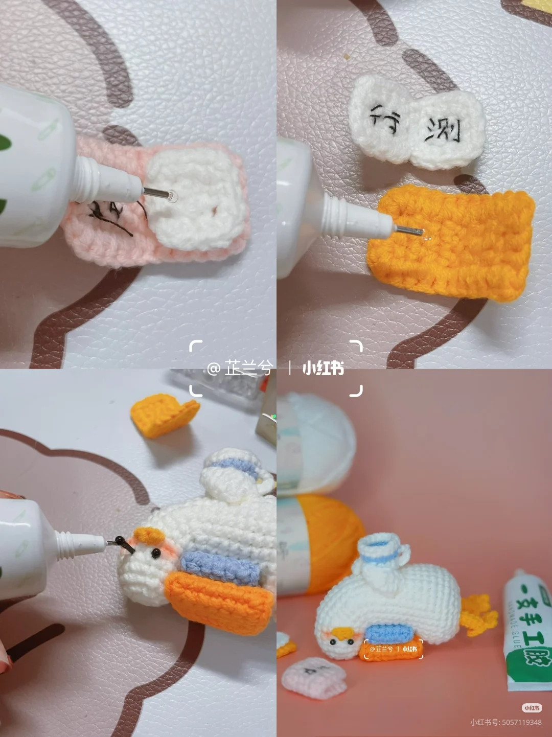 chart móc vịt con nghỉ ngơi