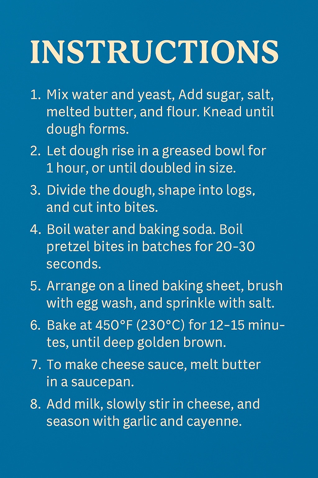 Cheesy Pretzel Bites: Warm, Soft, and Savory