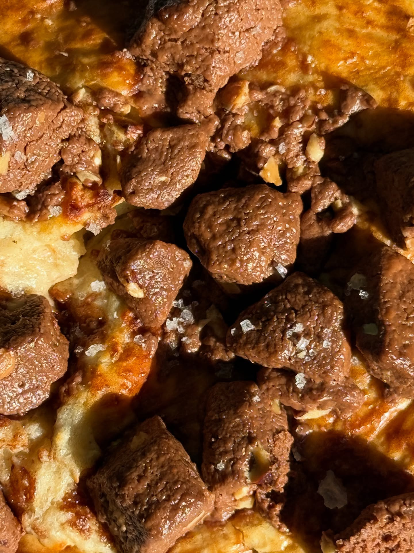 Chocolate Bliss Baked Oats with Sea Salt